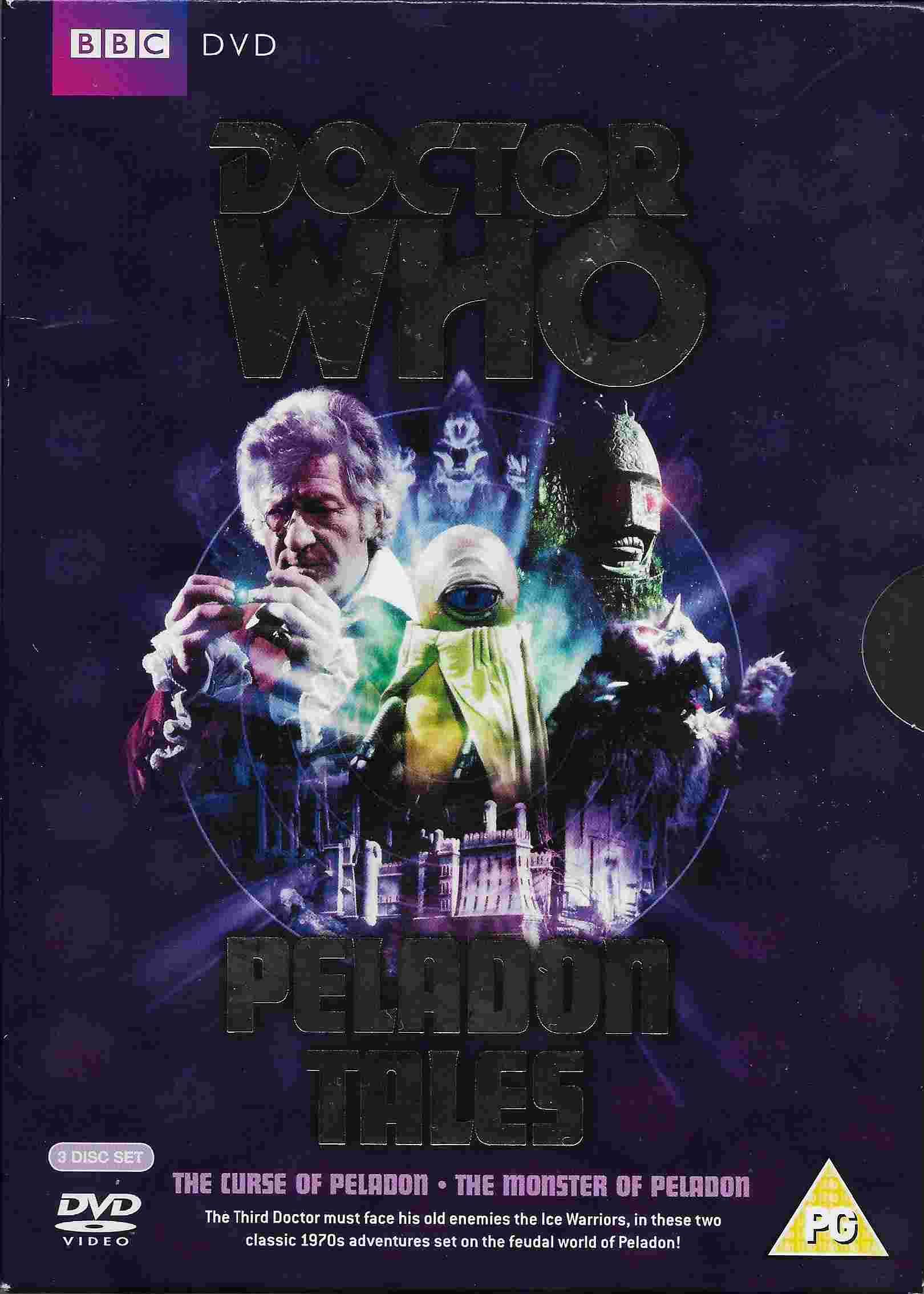 Picture of BBCDVD 2744 Doctor Who - Peladon tales by artist Robert Holmes / Brian Hayles from the BBC records and Tapes library